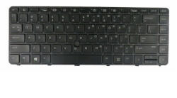 HP Tastatura HP Probook 811839-001 cu rama iluminata neagra us point sticker (HP64ipoint-M9)