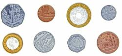Learning Resources Set cu 700 monede de jucarie (lire) (139887)