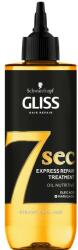 Schwarzkopf Mască pentru păr - Gliss Kur 7 Sec Express Repair Treatment Oil Nutritive 200 ml