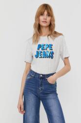 Pepe Jeans Tricou culoarea gri PPY8-TSD0CY_90X