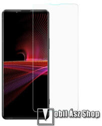 Képernyővédő fólia - Ultra Clear - 1db, törlőkendővel, A képernyő sík részét védi - Sony Xperia 1 III