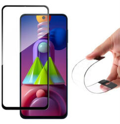Wozinsky Full Flexi Nano üveg hybrid képernyővédő fólia kerettel Samsung Galaxy M51 fekete üvegfólia