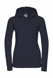 Russell Női kapucnis hosszú ujjú pulóver Russell Europe Ladies' Authentic Hooded Sweat XL, Sötétkék (navy)
