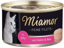 Miamor Feine Filets chicken & rice tin 100 g