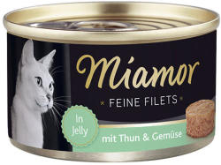 Miamor Feine Filets tuna & vegetables tin 100 g