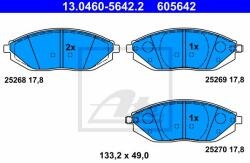 ATE set placute frana, frana disc ATE 13.0460-5642.2 (13.0460-5642.2)