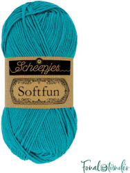 Scheepjes Softfun 2511 Dark Turquoise - türkizkék fonal
