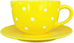 BögreManufaktúra Jumbo bögre és reggeliző tányér sárga (SP018)