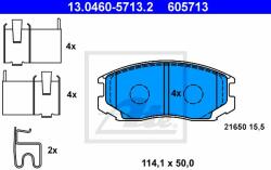ATE set placute frana, frana disc ATE 13.0460-5713.2 (13.0460-5713.2)