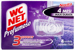 WC NET Igienizant WC NET Lavender Fresh, set 4 buc