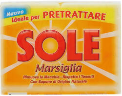 SOLE Sapun solid pentru rufe SOLE Marsiglia set 2 buc