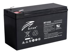 Ritar power Оловна Батерия RITAR (RT1232), 12V, 3.2 Ah, AGM, 134- 67- 60 mm (RITAR-RT1232)