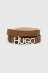 Hugo bőr öv barna, női - barna 85 - answear - 20 385 Ft
