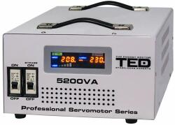 Ted Electric Stabilizator automat de tensiune TED, 3000 VA, 1800 W, transformator toroidal (TED-SVC5000)