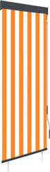 vidaXL fehér és narancssárga kültéri roló 60 x 250 cm (145945)