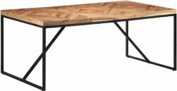 vidaXL tömör akácfa és mangófa étkezőasztal 180 x 90 x 76 cm (323552) - vidaxl