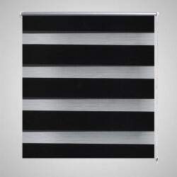 vidaXL Zebra roló 120 x 230 cm Fekete (240220) - vidaxl