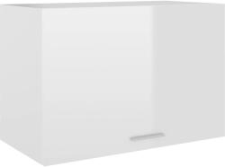 vidaXL magasfényű fehér forgácslap függő szekrény 60 x 31 x 40 cm (802518)