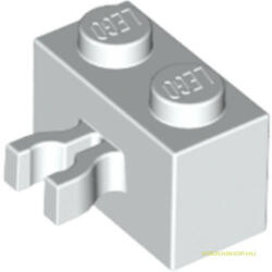 LEGO® Alkatrészek (Pick a Brick) Fehér 1X2 Elem Vízszintes Tartóval 4117061