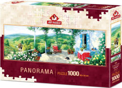 Art Puzzle Панорамен пъзел Art Puzzle от 1000 части - Гост във Веранда (5349)