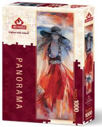 Art Puzzle Puzzle panoramic Art Puzzle din 1000 de piese - Rochie de vara, Willem Heenraes (4332) Puzzle
