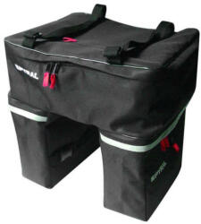 Spyral Tour 45 három részes túratáska hátsó csomagtartóra, 45L, fekete