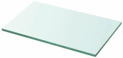 vidaXL Raft din sticlă transparentă, 30 x 15 cm (243808) Raft