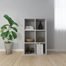 vidaXL Bibliotecă/Servantă, gri beton, 66x30x97, 8 cm, PAL (800346) Biblioteca