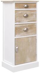 vidaXL Dulap lateral, 38 x 28 x 86 cm, lemn de paulownia (284075) Comoda