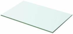 vidaXL Raft din sticlă transparentă, 50 x 25 cm (243820) - izocor Raft