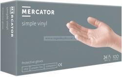 Mercator Medical simple vinyl púd. mentes kesztyű M 100db
