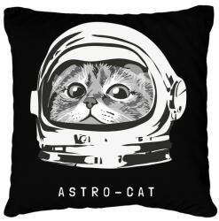 printfashion Astro cica - Párnahuzat, Díszpárnahuzat - Fekete (4890992)