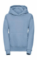 Russell Gyerek kapucnis hosszú ujjú pulóver Russell Europe Kids' Hooded Sweat 2XL (152/11-12), Ég kék