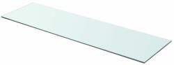 vidaXL Raft din sticlă transparentă, 90 x 25 cm (243840) - vidaxl Raft
