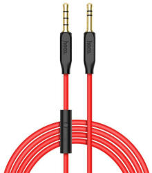 hoco. Аудио кабел Hoco UPA12 AUX audio cable 3.5(with mic) - Черен