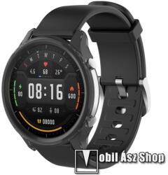 Xiaomi Watch Color, Okosóra szilikontok, Áttetsző Fekete