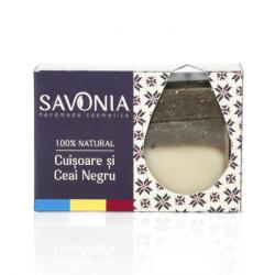 SAVONIA Sapun 100% Natural SAVONIA cu Extract de Cuisoare si Ceai Negru 90 g