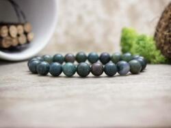 R. M. ékszer Heliotrop ásvány karkötő (6516-RM-15)