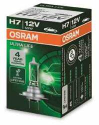 OSRAM Bec auto halogen pentru far Osram Ultra Life H7 55W 12V - autoeco - 24,00 RON
