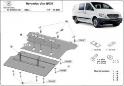 Scut Protection Mercedes Vito W639, 2003-2014 - Acél Motorvédő lemez