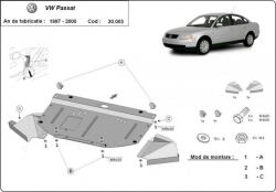 Scut Protection VW Passat B5, 1997-2000 - Acél Motorvédő lemez
