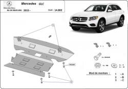 Scut Protection Mercedes GLC X253, 2015-2020 - Acél Motorvédő lemez