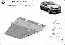Scut Protection Renault Clio III, 2005-2012 - Acél Motorvédő lemez