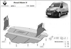 Scut Protection Renault Master, 2010-2020 - Acél Motorvédő lemez