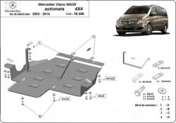 Scut Protection Mercedes Viano W639, 2003-2014 - Acél AUTOMATA váltó védő lemez