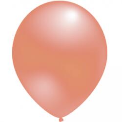 Balloons4party Set 100 baloane latex metalizat rose gold 13 cm
