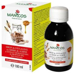 Manicos Sirop de patlagina si propolis Manicos 100 ml