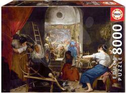Educa Puzzle Las Hilanderas, Velazquez Educa 8000 piese de la 11 ani (EDU18584) Puzzle