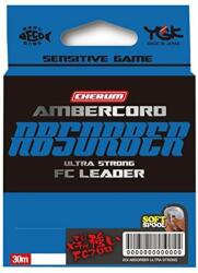 YGK Ambercord Absober Ultra Strong 30 m 0, 117 mm (0.5PE) 2, 8 lb előkezsinór (4988494870827)