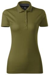 MALFINI Női galléros póló Grand - Avocado green | 2XL (269A317)